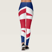 Die Union Jack Leggings (Rückseite)