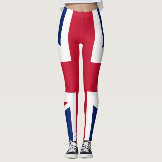 Die Union Jack Leggings (Vorderseite)