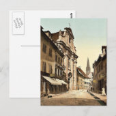 Die Universität Freiburg, Baden, Deutschland selte Postkarte (Vorne/Hinten)