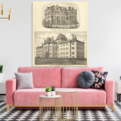 Die Universität Kansas Leinwanddruck (Insitu (Wohnzimmer))