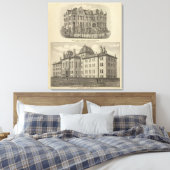 Die Universität Kansas Leinwanddruck (Insitu (Schlafzimmer))