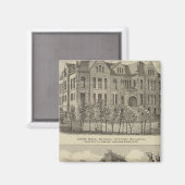 Die Universität Kansas Magnet (Vorderseite/Rückseite)