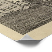 Die Universität Kansas Poster (Ecke)