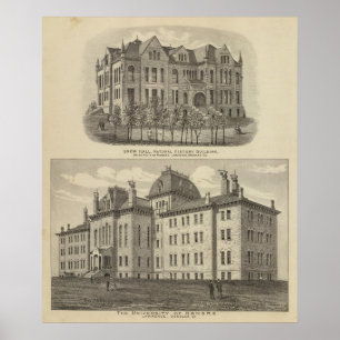 Die Universität Kansas Poster