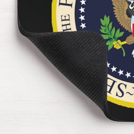 Die Universität ObamapräsidentenSiegels Mousepad (Ecke)