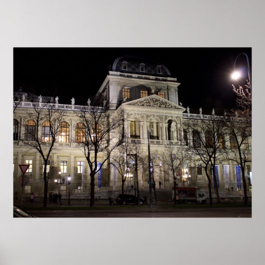 Die Universität Wien - Österreich Poster (Vorne)