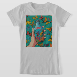 Die unkonventionelle" "wagen, anders zu sein" T-Shirt