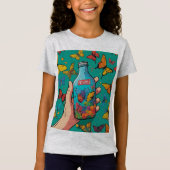 Die unkonventionelle" "wagen, anders zu sein" T-Shirt (Vorderseite)