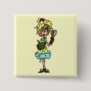 Die unordentlichen Koch-T - Shirts und die Button