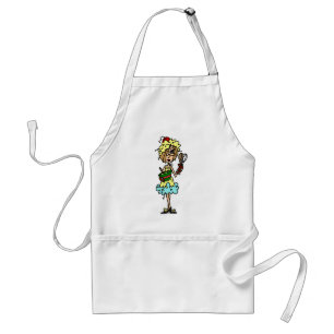 Die unordentlichen Koch-T - Shirts und die Schürze