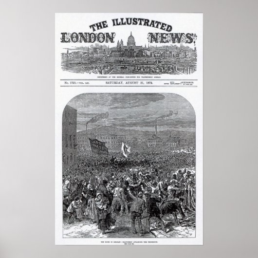 Die Unruhen in Belfast Poster (Vorne)