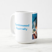 Die unschuldigen Augen des Tumbleweeds Kaffeetasse (Vorderseite Links)