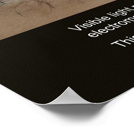 Die unsichtbare Welt Poster (Ecke)