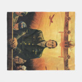 Die unsterbliche Harpie Fleecedecke (Vorderseite (Horizontal))