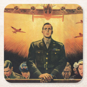 Die unsterbliche Harpie Rechteckiger Pappuntersetzer