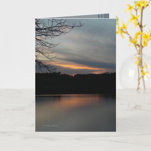 Die untergehende Sonne des Ra Karte (Gelbe Blume)