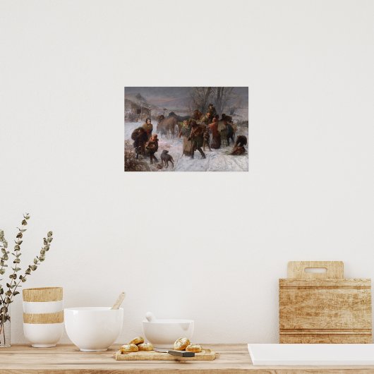 Die Untergrund-Bahn Poster (Küche)