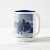 Die Untergrund-Eisenbahn - Levi-Sarg Zweifarbige Tasse (VorderseiteRechts)