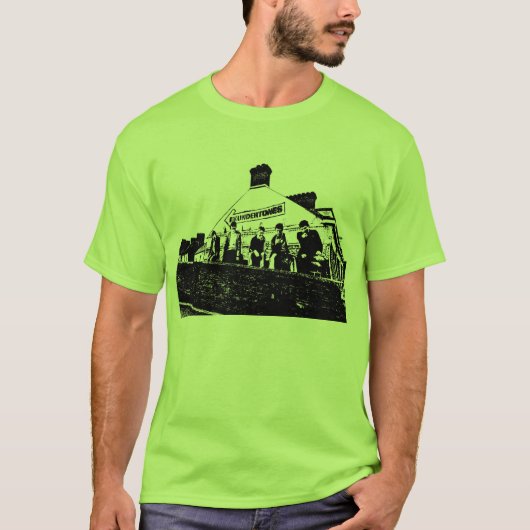 DIE UNTERGRÜNE - T - Shirt der Wandmalereien (Vorderseite)