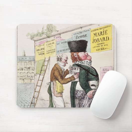 Die Unterhaltung eines Bill-Aufklebers, 1820 Mousepad (Mit Mouse)