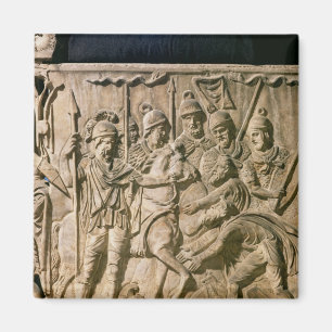 Die Unterordnung eines Barbaren zu einer römische Magnet