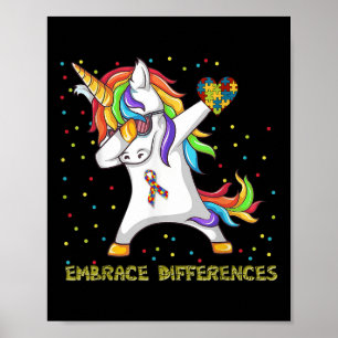 Die Unterschiede zwischen den Einhorn-Dabbing-Puzz Poster