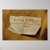 Die Unterschrift von El Greco Poster (Vorne)