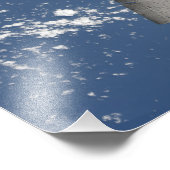 Die Unterseite des Space Shuttles Discovery 2 Fotodruck (Ecke)