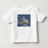 Die Unterseite des Space Shuttles Discovery 2 Kleinkind T-shirt (Vorderseite)