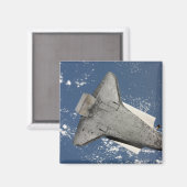 Die Unterseite des Space Shuttles Discovery 2 Magnet (Vorderseite/Rückseite)