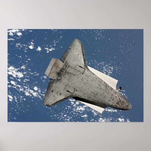 Die Unterseite des Space Shuttles Discovery 2 Poster (Vorne)