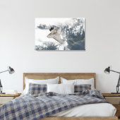 Die Unterseite des Space Shuttles Discovery Leinwanddruck (Insitu (Schlafzimmer))