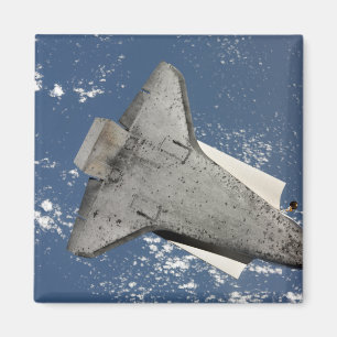 Die Unterseite von Raumfähre Entdeckung 2 Magnet