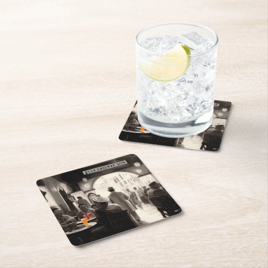 Die Untersetzer der Eisenbahn Casablanca (Vor Ort)