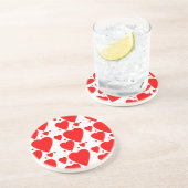 Die Untersetzer Herzenvalentines (Seite)