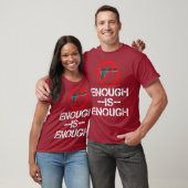 Die Unterstützung der Kontrolle von Waffen reicht  T-Shirt (Unisex)