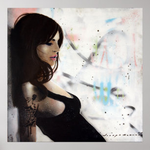 Die Unterstützung meines Lehnens Poster