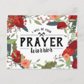 Die Unterstützung, religiös, werde ich Ihr Postkarte (Vorderseite)