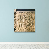 Die Unterwerfung eines Barbaren durch eine römisch Leinwanddruck (Insitu (Holzboden))