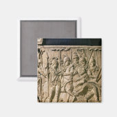 Die Unterwerfung eines Barbaren durch eine römisch Magnet (Vorderseite/Rückseite)