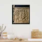 Die Unterwerfung eines Barbaren durch eine römisch Poster (Küche)