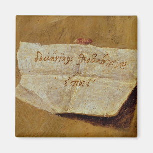 Die Unterzeichnung von El Greco Magnet