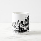Die Untote Invasion Kaffeetasse (Mittel)