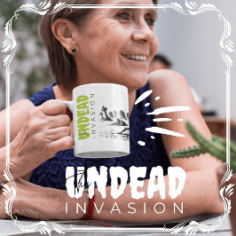 Die Untote Invasion Kaffeetasse