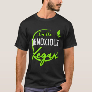 Die unübersehbare Vegane, auf der Pflanze basieren T-Shirt