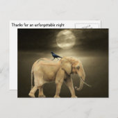 Die unvergessliche Nacht Postkarte (Vorne/Hinten)