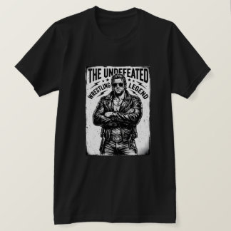 Die unvergleichliche Wrestling-Legende-Leather-Jac T-Shirt