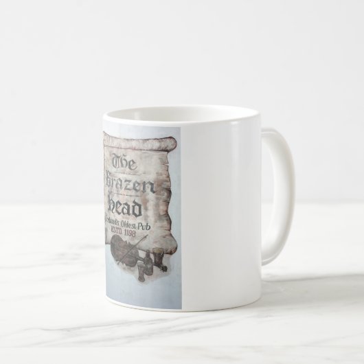 Die unverschämte HauptKneipe, Dublin, Irland Kaffeetasse (VorderseiteRechts)