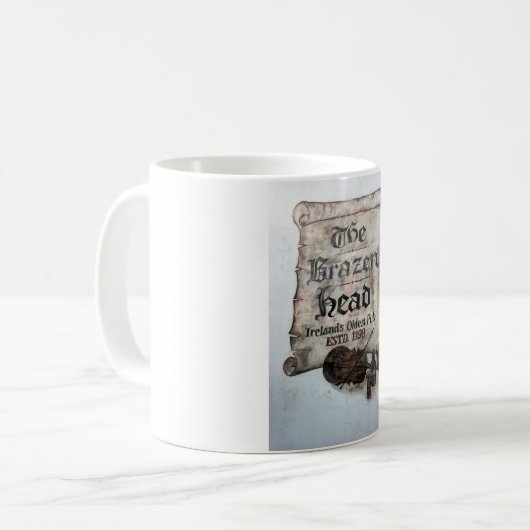 Die unverschämte HauptKneipe, Dublin, Irland Kaffeetasse (Vorderseite Links)