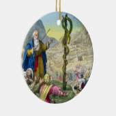 Die unverschämte Schlange, von einer Bibel Keramikornament (Rechts)